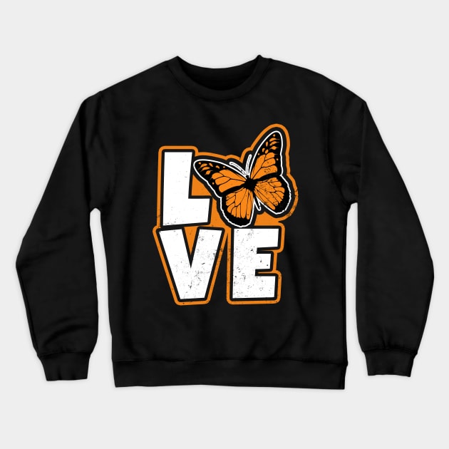 Monarch Butterfly Shirt | Love Gift Crewneck Sweatshirt by Gawkclothing